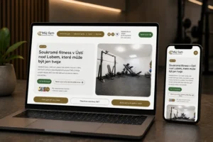 Tvorba webu pro gym